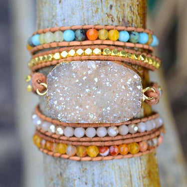 Vintage Druzy Shine Bracelet-Your Soul Place